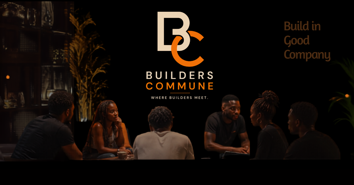 Builders Commune Edition 1 networking event banner